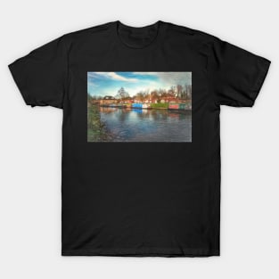 Moored At Hungerford Wharf T-Shirt